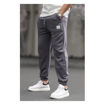 Madmext Smoked Pocket Detailed Men's Basic Sweatpants