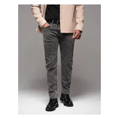 Ombre Men's denim pants STRAIGHT LEG - black