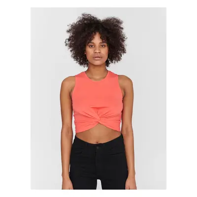 Coral crop top Noisy May Twiggi - Women's