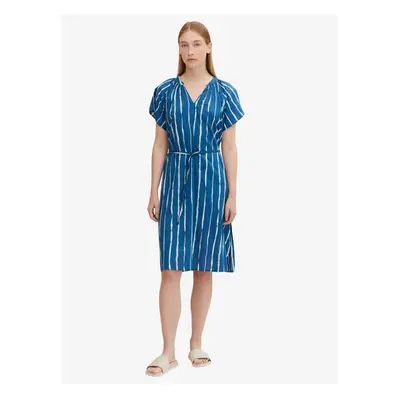 Blue striped dress Tom Tailor - Women