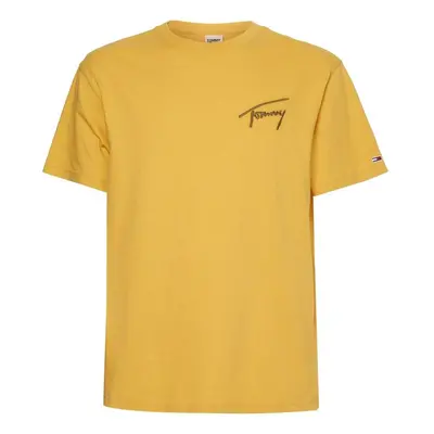 Tommy Jeans T-Shirt - TJM TOMMY SIGNATURE TEE yellow