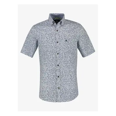 Blue patterned shirt LERROS - Men