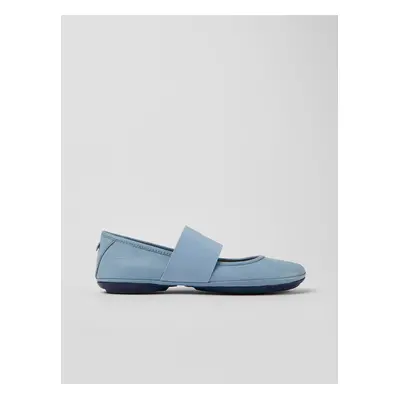 Blue women's leather ballet flats Camper - Women