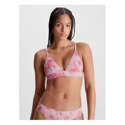 Pink women's bikini top Calvin Klein Underwear Authentic-fixed - Women's