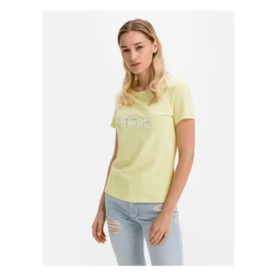 Yellow women's T-shirt Guess Glenna - Women