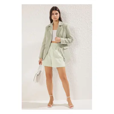 Trendyol Light Khaki Blazer Jacket