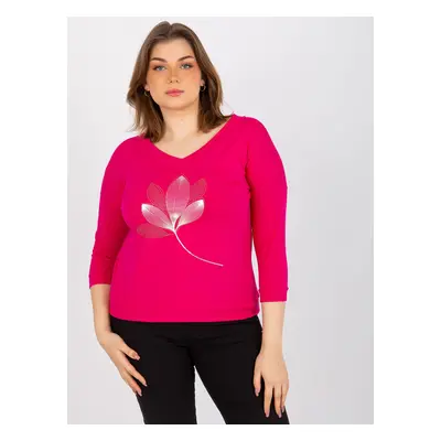 Blouse-RV-BZ-8471.01P-fuchsia