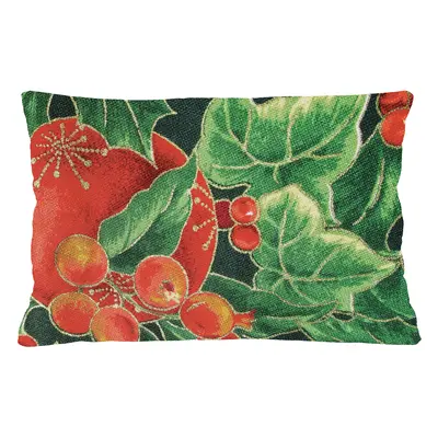 Bertoni Home Unisex's Rectangular Pillow Holly Berry