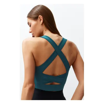 Trendyol Oil Support/Shaping Back Detail Square Neck Sports Bra