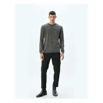 Koton Knitwear Sweater Basic Crew Neck Long Sleeve