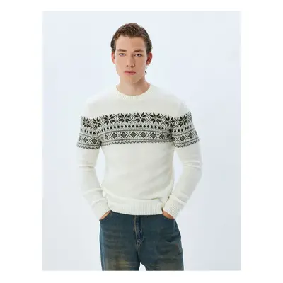 Koton Knitwear Sweater Crew Neck Boxy