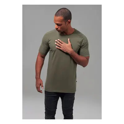 Pleat Raglan Tee Olive