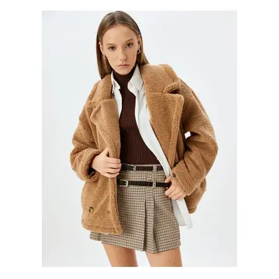 Koton Plush Coat