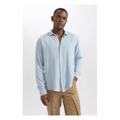 DEFACTO Regular Fit Long Sleeve Shirt