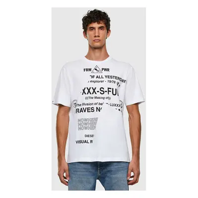 Diesel T-shirt - T JUSTFOLDED T-SHIRT white