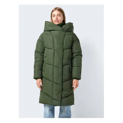 Khaki women's quilted coat Noisy May New Tally - Women's