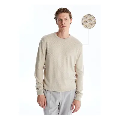 LC Waikiki Crew Neck Long Sleeve Men's Knitwear Sweater