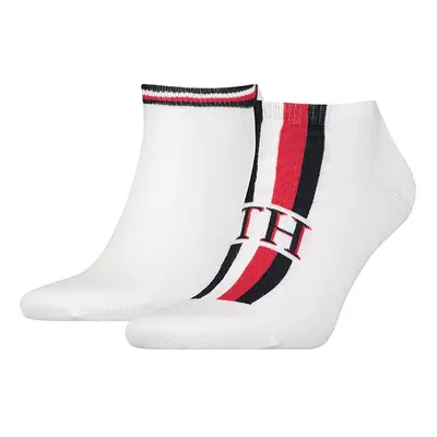 Tommy Hilfiger Socks - TH MEN SNEAKER 2P ICONIC STRIPE white