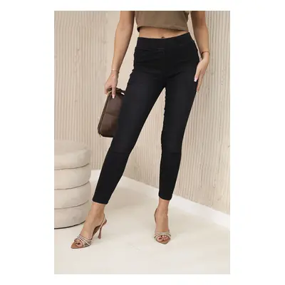 Kesi Jeans with a bow black