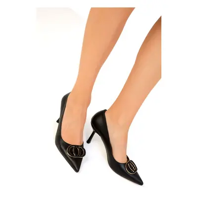 Soho Black Women's Classic High Heel Shoes