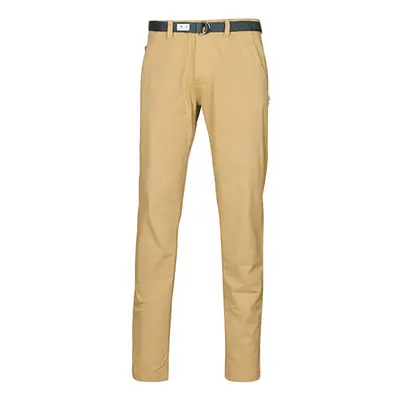 Tommy Jeans Pants - TJM TAPERED BELTED PANT khaki colors