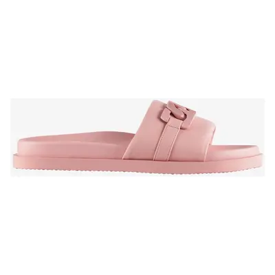 Pink women's leather slippers Högl Gemma - Women's