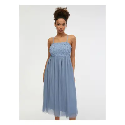 Orsay Light Blue Women's Midi Dress - Women