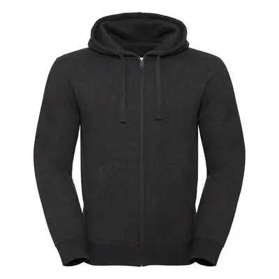 Men's Authentic Melange Zipped Hooded Sweat Russell