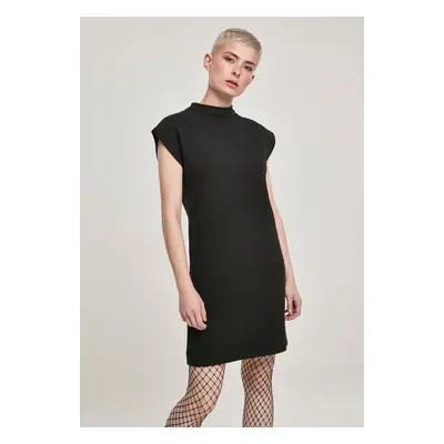 Women's dress Terry with extended shoulder black