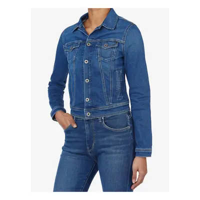 Blue women's denim jacket Pepe Jeans Core - Women