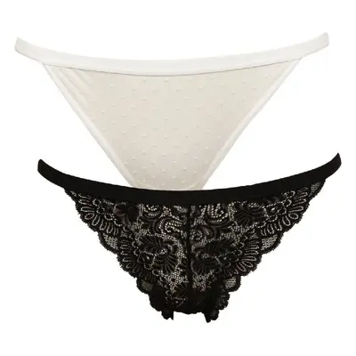 DEFACTO Fall In Love Lace 2-Pack Slip Panties