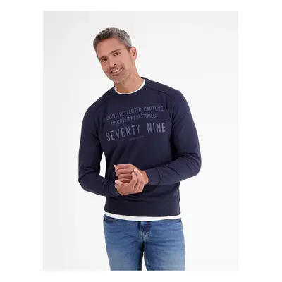 Dark blue men's sweatshirt LERROS - Men