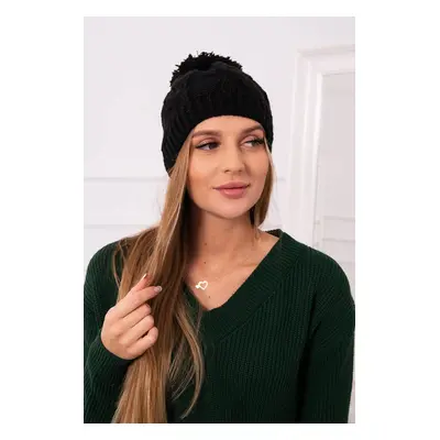 marka niezdefiniowana Cap with fleece Stefania K278 black