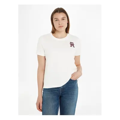 White Women's T-Shirt Tommy Hilfiger - Women