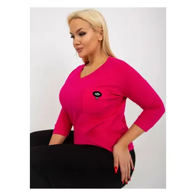 Blouse-RV-BZ-8475.81-fuchsia