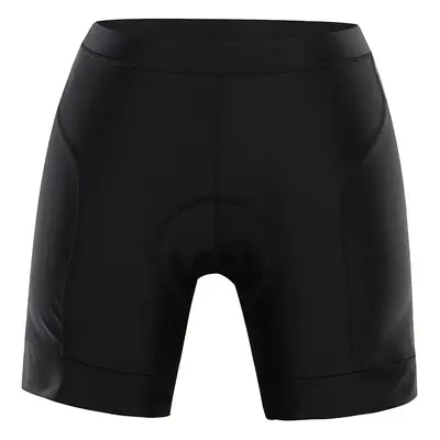 Women's cycling shorts ALPINE PRO ARSA black