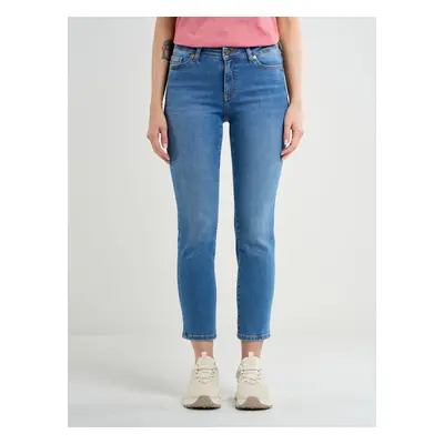 Big Star Woman's Skinny Trousers Denim Medium Denim-332