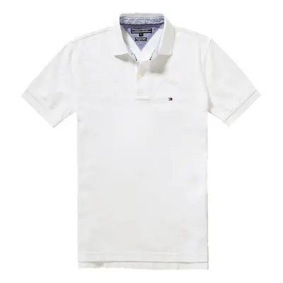 Polo shirt - TOMMY HILFIGER CORE HILFIGER REGULAR POLO white