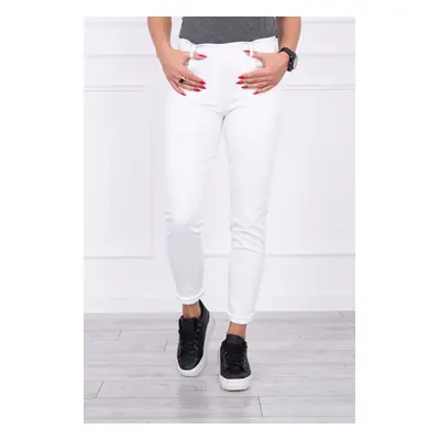 marka niezdefiniowana Colorful jeans white