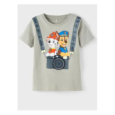 Grey boys' T-shirt with name it print Alexej - Boys