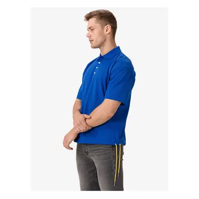 Blue Mens Polo T-Shirt Diesel T-Plato - Men