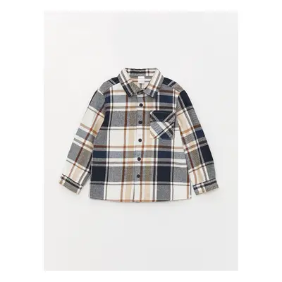 LC Waikiki Lcw Long Sleeve Plaid Patterned Baby Boy Shirt