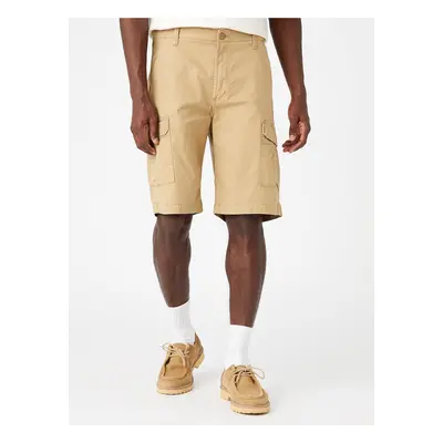 Beige men's shorts with pockets Wrangler - Men