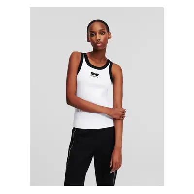 White women's tank top KARL LAGERFELD Fashion - Women's