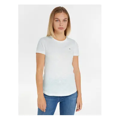 White Women's T-Shirt Tommy Hilfiger - Women