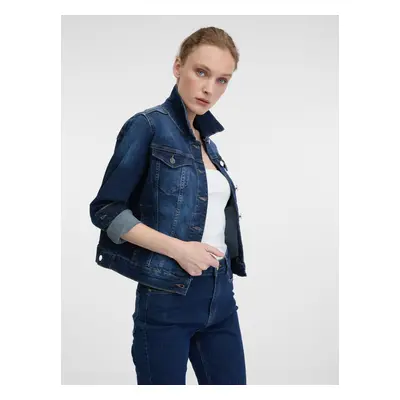 Orsay Dark Blue Women's Denim Jacket - Women