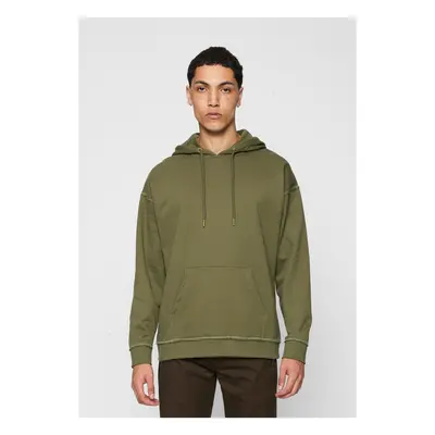 Oversized Sweat Hoody Olive