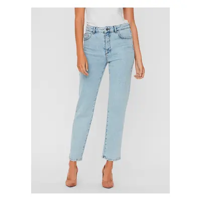 Light blue straight fit jeans VERO MODA Carla - Women