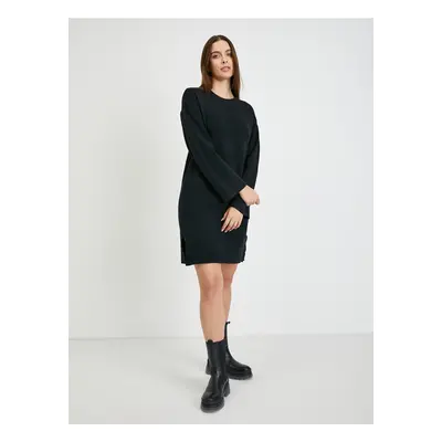 Black sweater dress VERO MODA Gold - Women