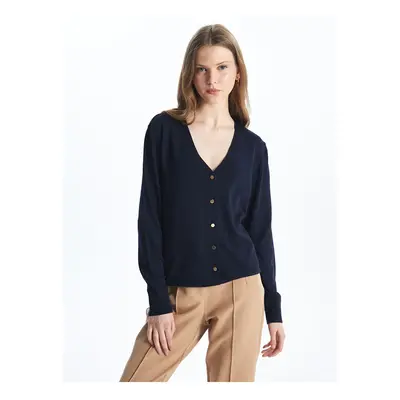 LC Waikiki Women's V-Neck Knitwear Cardigan